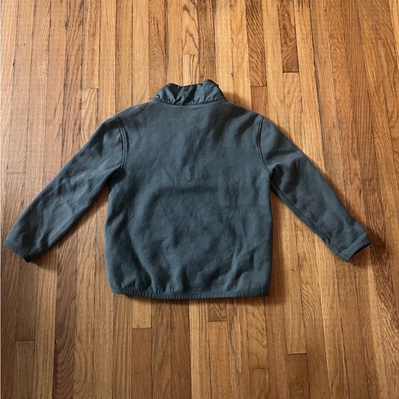 GapFit XS Half Zip Olive Green Athletic Sweatshirt - Picture 2 of 4